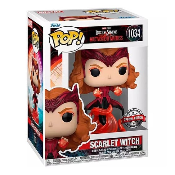 Фигурка Funko POP!: Marvel: Doctor Strange in the Multiverse of Madness: Scarlet Witch (Special Edition), (62816) 3