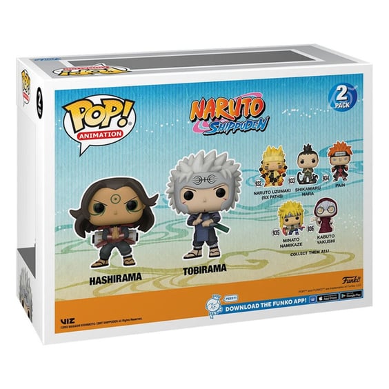 Фигурки Funko POP!: Animation: Naruto: Hashirama and Tobirama (2-Pack) (Special Edition), (63137) 4