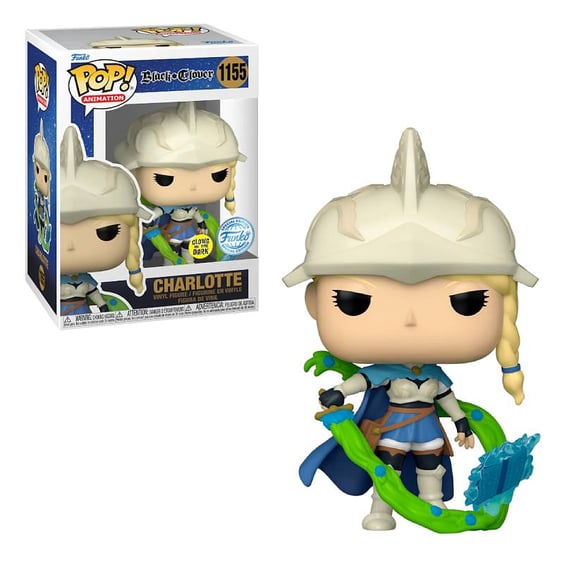 Фигурка Funko POP!: Animation: Black Clover: Charlotte (Special Edition) (Glows in the Dark), (63143)