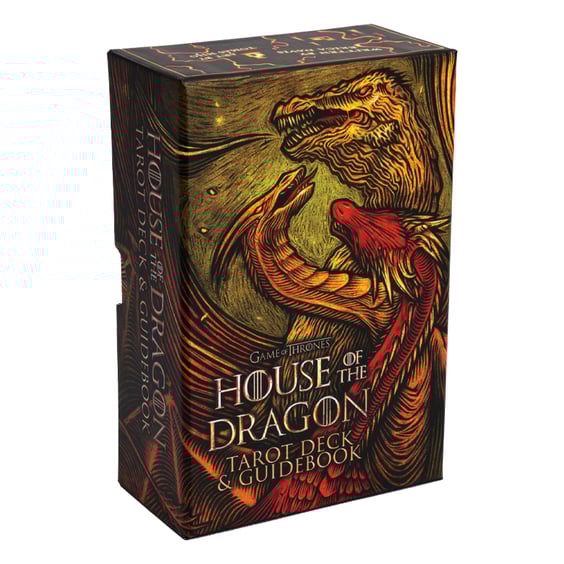 Карти таро Insight Editions: Game of Thrones: House of the Dragon (w/ Guidebook), (63390)