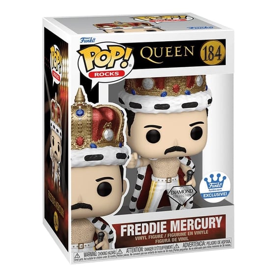 Фигурка Funko POP!: Rocks: Queen: Freddie Mercury (Wembley Stadium in 1986) (Funko Exclusive) (Diamond Collection), (63700) 3