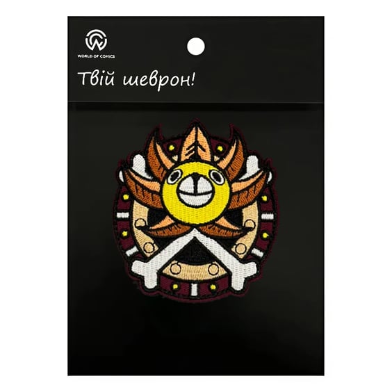 Шеврон One Piece: Thousand Sunny: Logo, (6380)