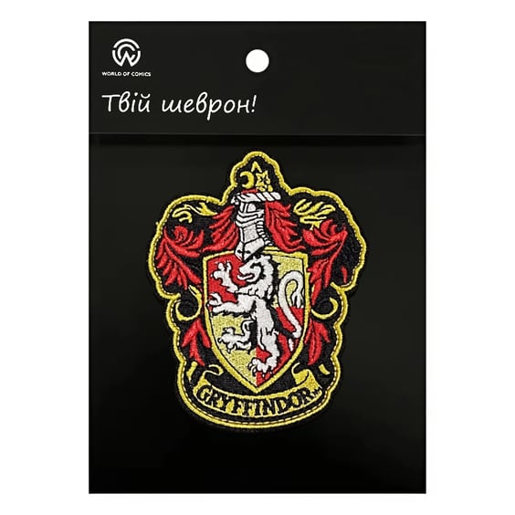 Шеврон Wizarding World: Harry Potter: Hogwarts Houses: Gryffindor: Logo, (6388)