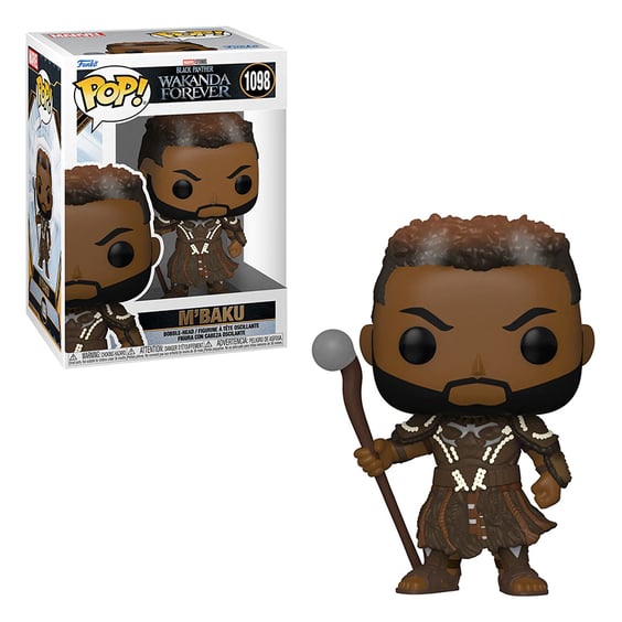 Фигурка Funko POP!: Marvel (Studios): Black Panther: Wakanda Forever: M'Baku, (63942)