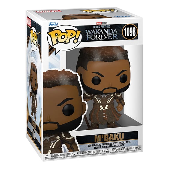 Фигурка Funko POP!: Marvel (Studios): Black Panther: Wakanda Forever: M'Baku, (63942) 3