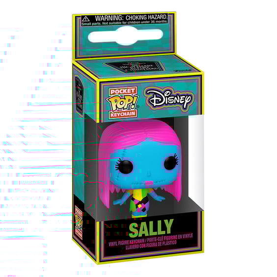 Брелок Funko Pocket POP!: Keychain: Disney: The Nightmare Before Christmas: Sally (Black Light), (63968) 3