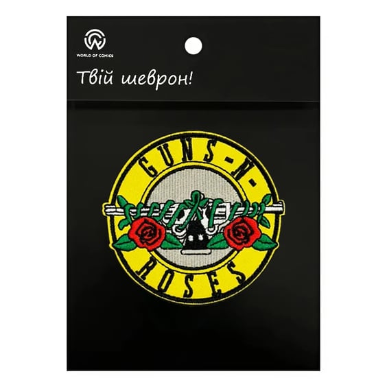 Шеврон Guns N' Roses: Logo, (6402)
