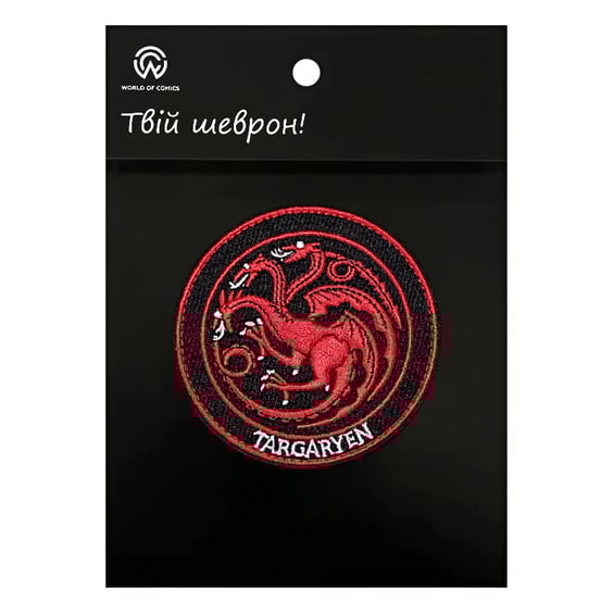 Шеврон Game of Thrones: House Targaryen: Logo, (6407)
