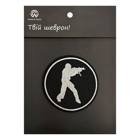 Шеврон Counter-Strike: Logo, (6450)