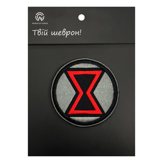Шеврон Marvel: Avengers: Black Widow: Logo, (6454)