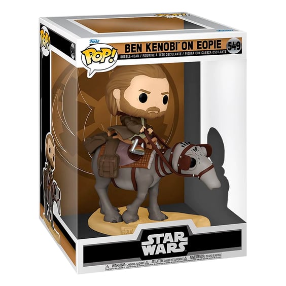 Фігурка Funko POP!: Star Wars: Ben Kenobi on Eopie (Bobblehead), (64554) 2