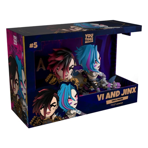 Фигурка YouTooz: Collectibles: Arcane: League of Legends: Vi and Jinx, (652424) 12
