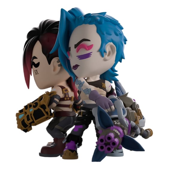 Фигурка YouTooz: Collectibles: Arcane: League of Legends: Vi and Jinx, (652424) 10