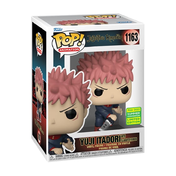 Фігурка Funko POP!: Animation: Jujutsu Kaisen: Yuji Itadori w/ Slaughter Demon (Summer Convention 2022), (65242) 3