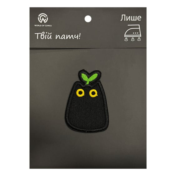 Патч Black Cat w/ Sprout, (6531)