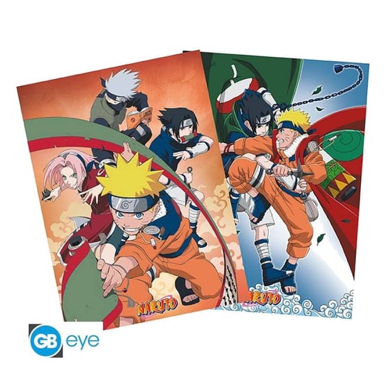 Набор постеров GB Eye: Chibi: Naruto: Team 7, (65364)