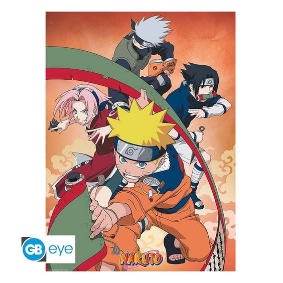 Набор постеров GB Eye: Chibi: Naruto: Team 7, (65364) 2