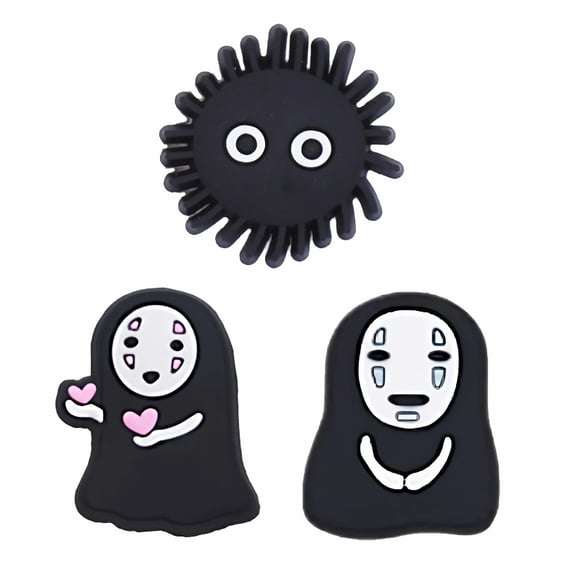 Набір джибітсів Studio Ghibli: Spirited Away: Kaonashi and Susuwatari, (6553)