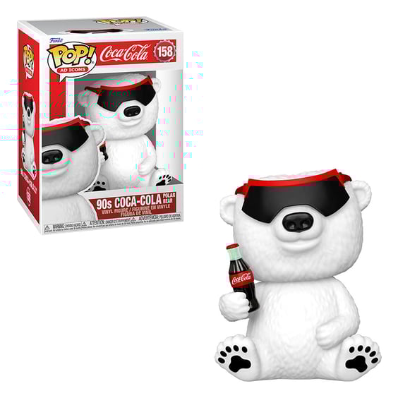 Фігурка Funko POP!: Ad Icons: Coca-Cola: 90s Coca-Cola Polar Bear, (65587)