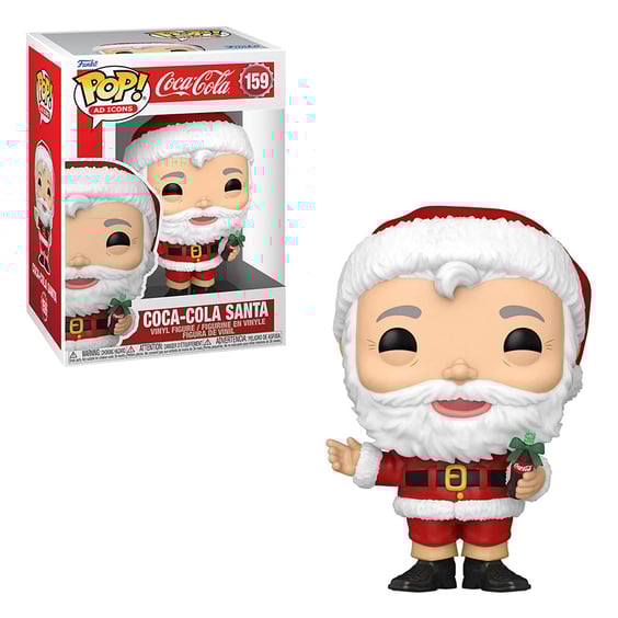 Фигурка Funko POP! Ad Icons: Coca-Cola: Coca-Cola Santa, (65588)