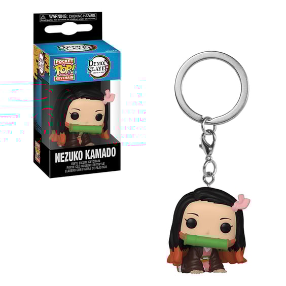 Брелок Funko Pocket POP!: Keychain: Demon Slayer: Nezuko Kamado, (65622)