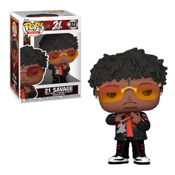 Фігурка Funko POP!: Rocks: 21 Savage: 21 Savage, (65769)