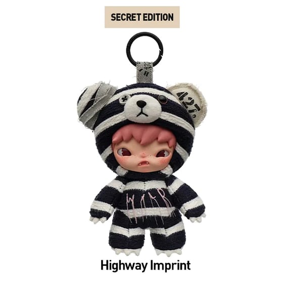 Фигурка Pop Mart: Hirono: Plush Doll Pendant: Road Journal Series (Blind Box: 1 з 7) (Secret Edition), (66090) 10