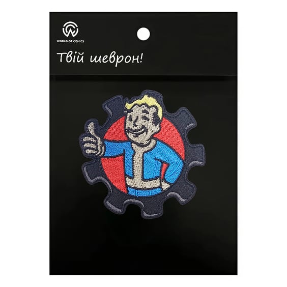Шеврон Fallout: Vault-Boy, (6613)