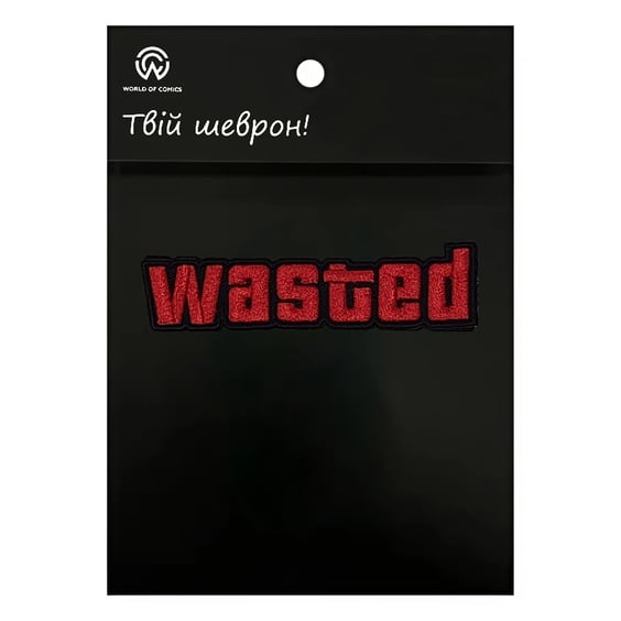 Шеврон Grand Theft Auto: «‎Wasted», (6631)