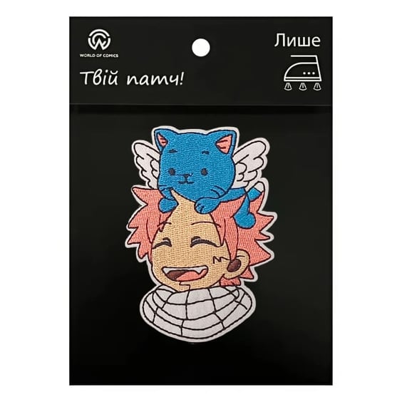 Патч Fairy Tail: Natsu Dragneel w/ Happy, (6657)