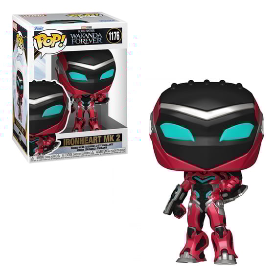 Фігурка Funko POP!: Marvel (Studios): Black Panther: Wakanda Forever: Ironheart MK2, (66717)