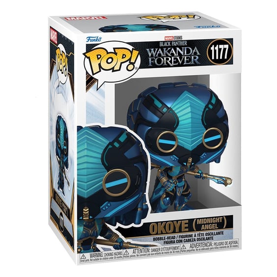 Фігурка Funko POP!: Marvel (Studios): Black Panther: Wakanda Forever: Okoye (Midnight Angel), (66719) 3