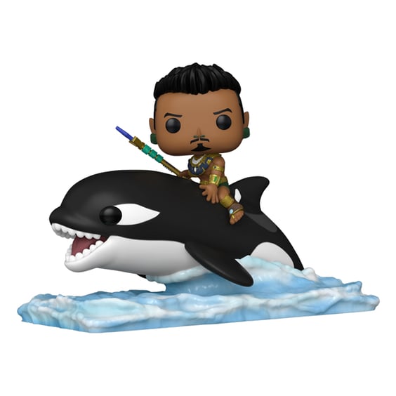 Фигурка Funko POP!: Rides: Marvel (Studios): Black Panther: Wakanda Forever: Namor with Orca, (66721) 2