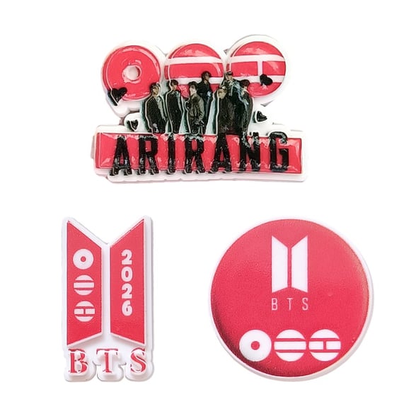 Набір джибітсів BTS: Album: Arirang: 2026: Logos, (6683)