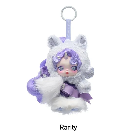 Фігурка Pop Mart: Skullpanda х My Little Pony: Plush Doll Pendant Series (Blind Box: 1 з 8) (Secret Edition), (66854) 4