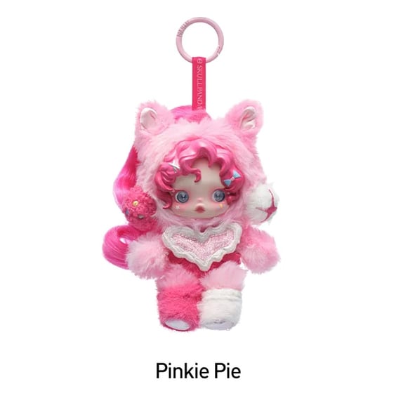 Фігурка Pop Mart: Skullpanda х My Little Pony: Plush Doll Pendant Series (Blind Box: 1 з 8) (Secret Edition), (66854) 6