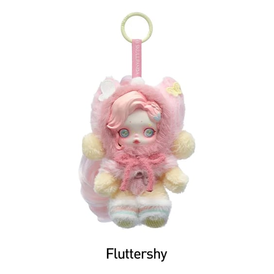 Фігурка Pop Mart: Skullpanda х My Little Pony: Plush Doll Pendant Series (Blind Box: 1 з 8) (Secret Edition), (66854) 8