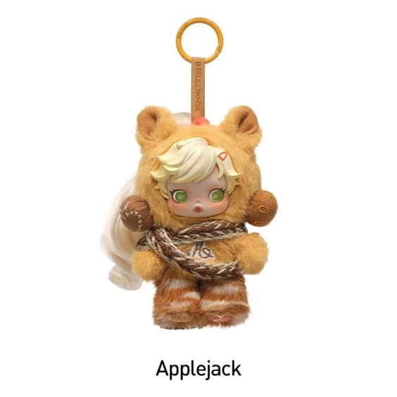 Фігурка Pop Mart: Skullpanda х My Little Pony: Plush Doll Pendant Series (Blind Box: 1 з 8) (Secret Edition), (66854) 9