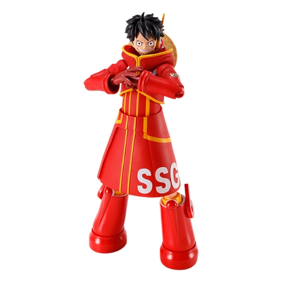 Экшн-фигурка Bandai: Tamashii Nations: S.H.Figuarts: One Piece: Monkey D. Luffy (Future Island Egghead), (673558)
