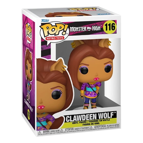 Фігурка Funko POP!: Retro Toys: Monster High: Clawdeen Wolf, (67428) 3