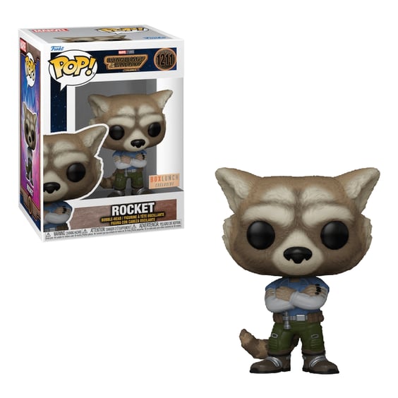 Фигурка Funko POP!: Marvel: Guardians of the Galaxy: Volume 3: Rocket (BoxLunch Exclusive), (675147)