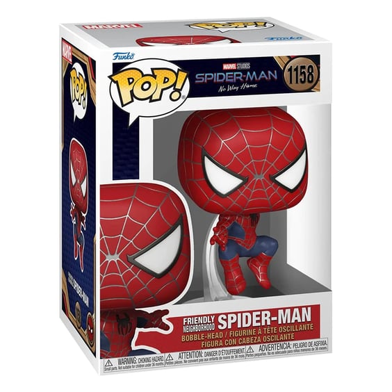 Фигурка Funko POP!: Marvel (Studios): Spider-Man: No Way Home: Friendly Neighborhood Spider-Man, (67607) 3