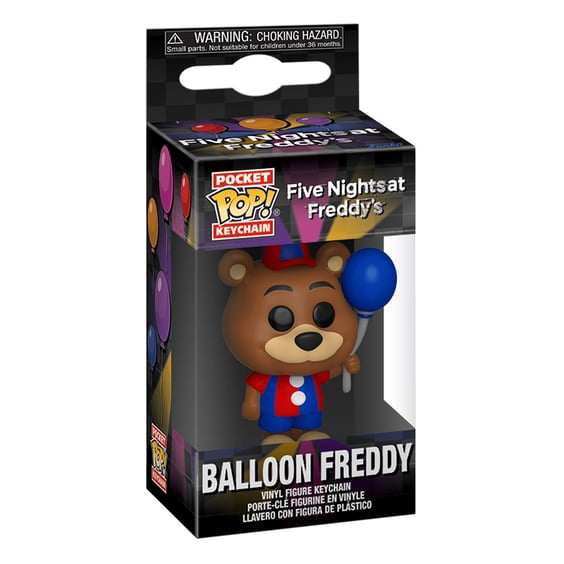 Брелок Funko Pocket POP!: Keychain: Five Nights at Freddy’s: Balloon Freddy, (67632) 3