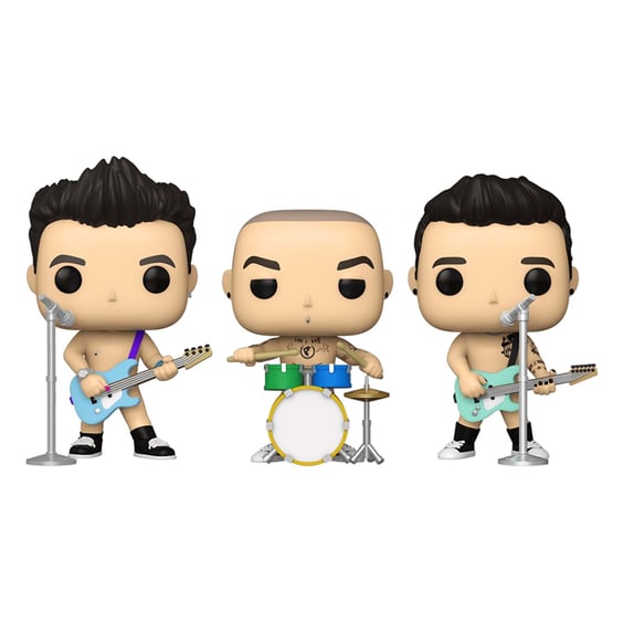 Фігурки Funko POP!: Rocks: Blink-182: Mark, Travis and Tom (3-Pack), (67837) 3