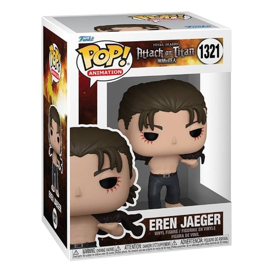 Фігурка Funko POP!: Animation: Attack on Titan: Eren Jaeger, (67926) 3