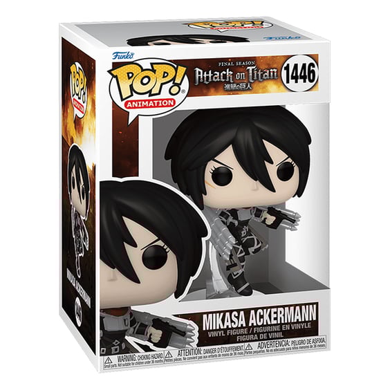 Фігурка Funko POP!: Animation: Attack on Titan: Mikasa Ackermann, (67929) 3