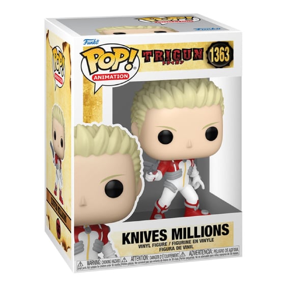 Фігурка Funko POP!: Animation: Trigun: Knives Millions, (680349) 3