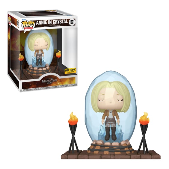 Фігурка Funko POP!: Deluxe: Attack on Titan: Annie Leonhart in Crystal (Hot Topic Exclusive), (68189)