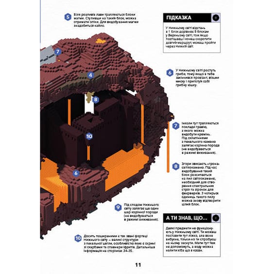 Книга Minecraft. Довідник Нижнього світу і Краю, (688319) 3