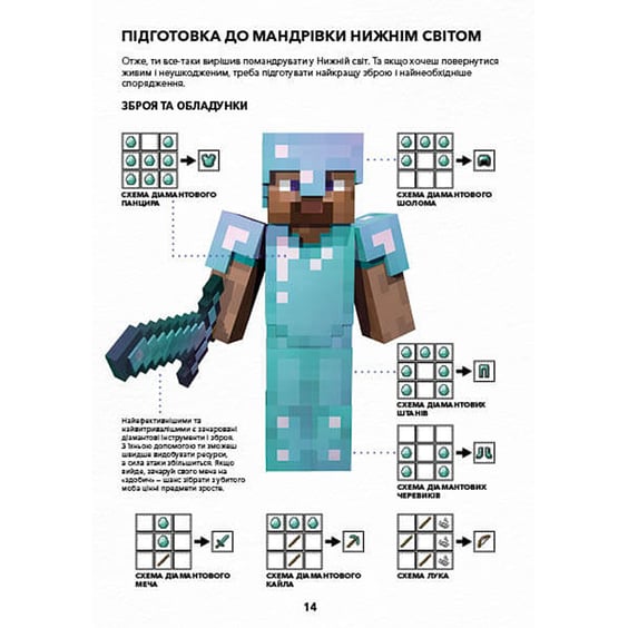 Книга Minecraft. Довідник Нижнього світу і Краю, (688319) 10